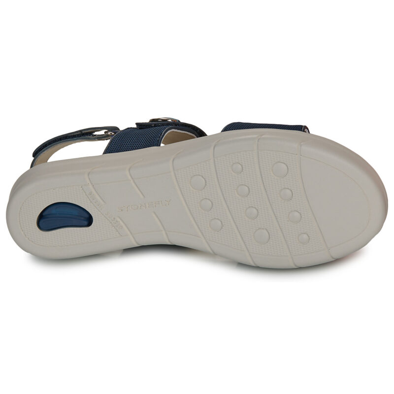 Stonefly AQUA III 12 NAP/TEX Blu Sandali con zeppa Donna - 7