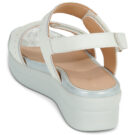 Stonefly AQUA III 31 NAP Bianco Sandali con zeppa Donna - 5