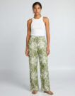 Soft trousers / Knickerbockers Deeluxe SAMI PA W m+ Khaki Soft Trousers / Women's Knickerbockers - 2