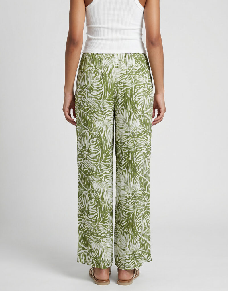 Soft trousers / Knickerbockers Deeluxe SAMI PA W m+ Khaki Soft Trousers / Women's Knickerbockers - 4