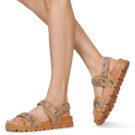 Guess FLORIZY2 Beige Sandali bassi Donna - 8