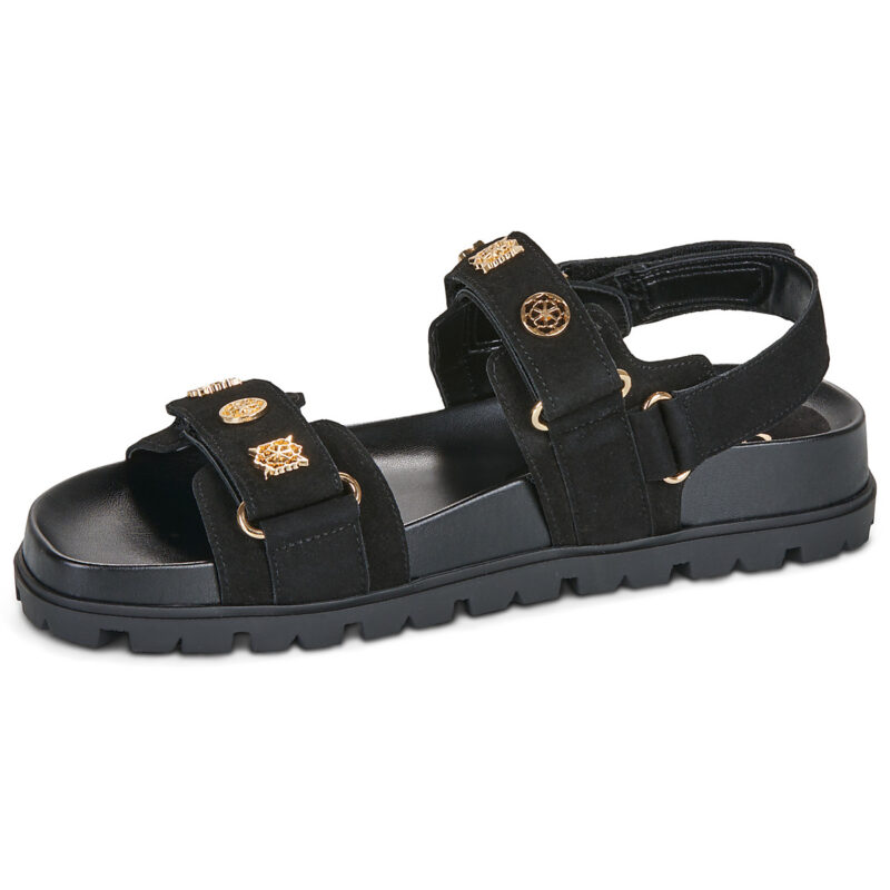 Guess FLORIZI Nero Sandali bassi Donna - 4