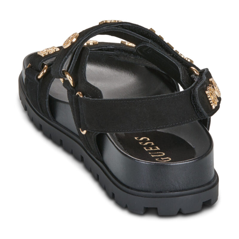 Guess FLORIZI Nero Sandali bassi Donna - 5