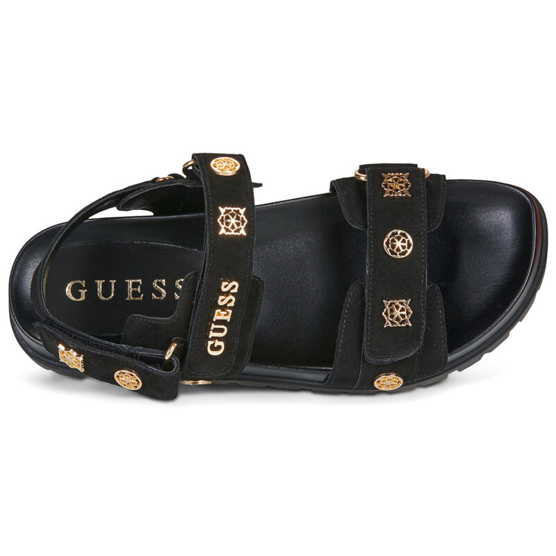 Guess FLORIZI Nero Sandali bassi Donna - 6