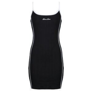 Abito corto  Guess  GJ EMBRO RINGER  Nero -  Abiti corti Donna