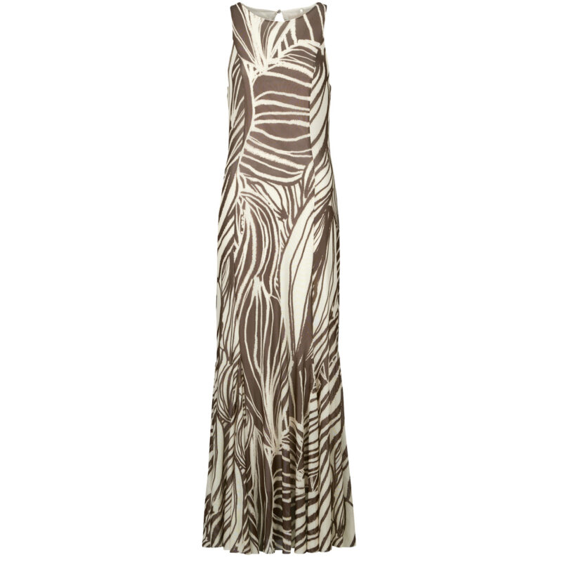 Kleiden Guess SL SERAFINA MESH LANGES, mehrfarbiges langes Damenkleid - 1