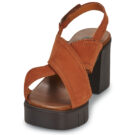 Art EIVISSA Brown Heeled Sandals Women - 3