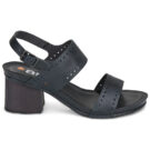 Art I WISH Black Heeled Sandals Women - 2