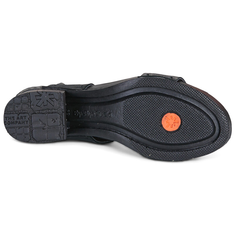 Art I WISH Black Heeled Sandals Women - 7