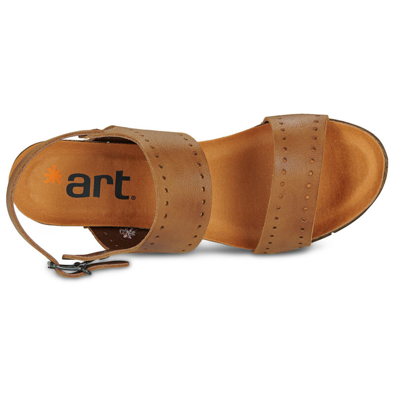 Art I WISH Brown Heeled Sandals Women - 6