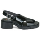 Art VARSOVIA Black Heeled Sandals Women - 2