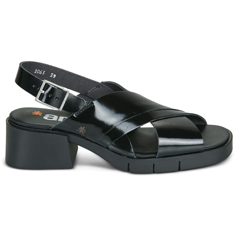 Art VARSOVIA Black Heeled Sandals Women - 2