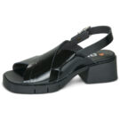 Art VARSOVIA Black Heeled Sandals Women - 4