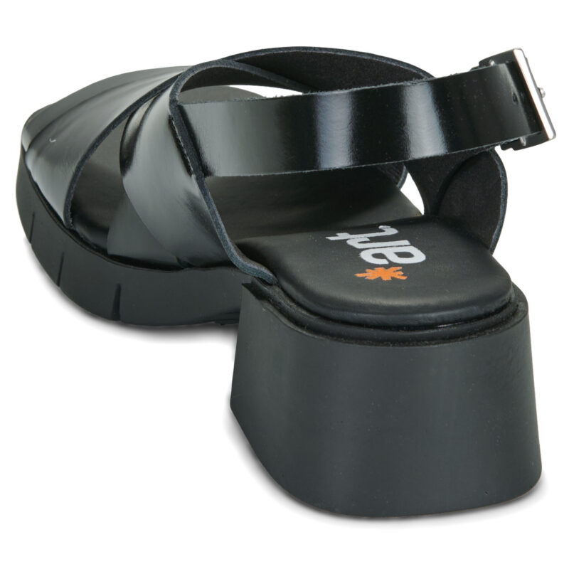 Art VARSOVIA Black Heeled Sandals Women - 5