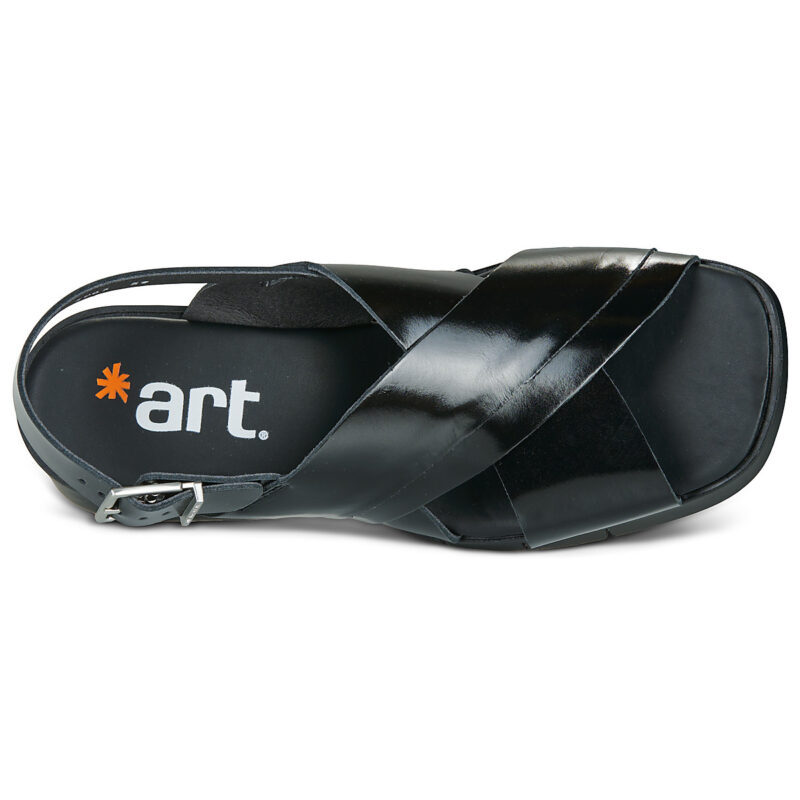 Art VARSOVIA Black Heeled Sandals Women - 6