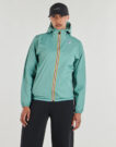 giacca a vento K-Way LE VRAI 4.0 CLAUDE 100% NYLON RECYCLED Verde giacca a vento Donna - 2