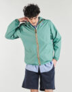 giacca a vento K-Way LE VRAI 4.0 CLAUDE 100% NYLON RECYCLED Verde giacca a vento Donna - 3