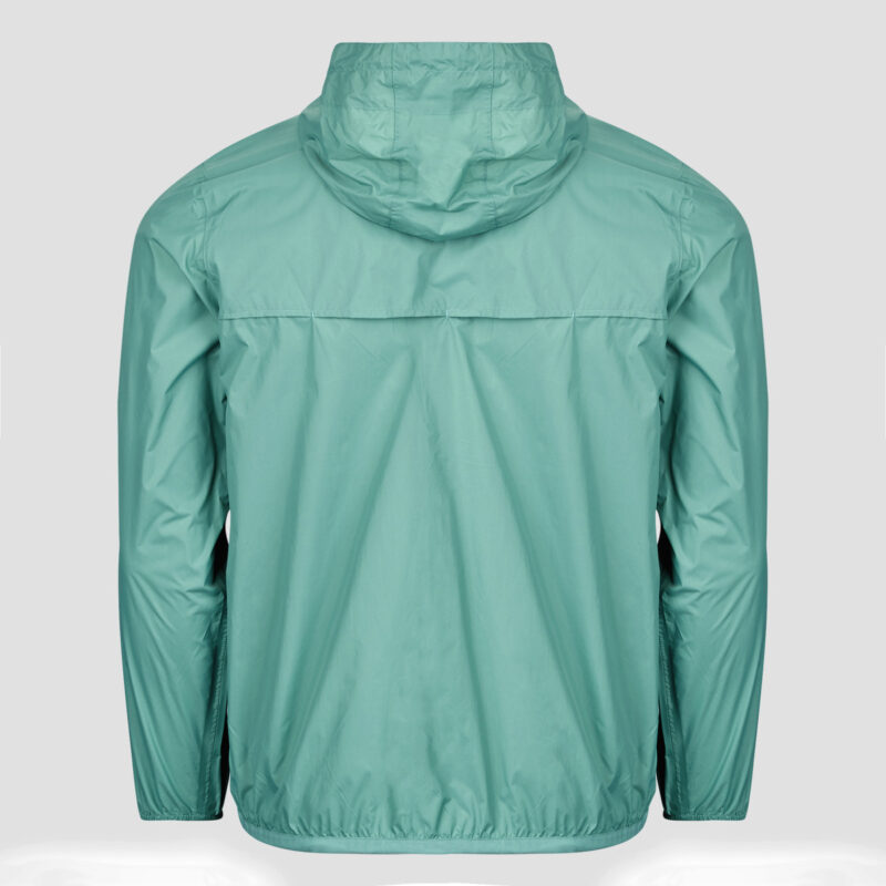 giacca a vento K-Way LE VRAI 4.0 CLAUDE 100% NYLON RECYCLED Verde giacca a vento Donna - 6