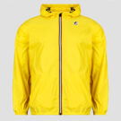 giacca a vento K-Way LE VRAI 4.0 CLAUDE 100% NYLON RECYCLED Giallo giacca a vento Donna - 1