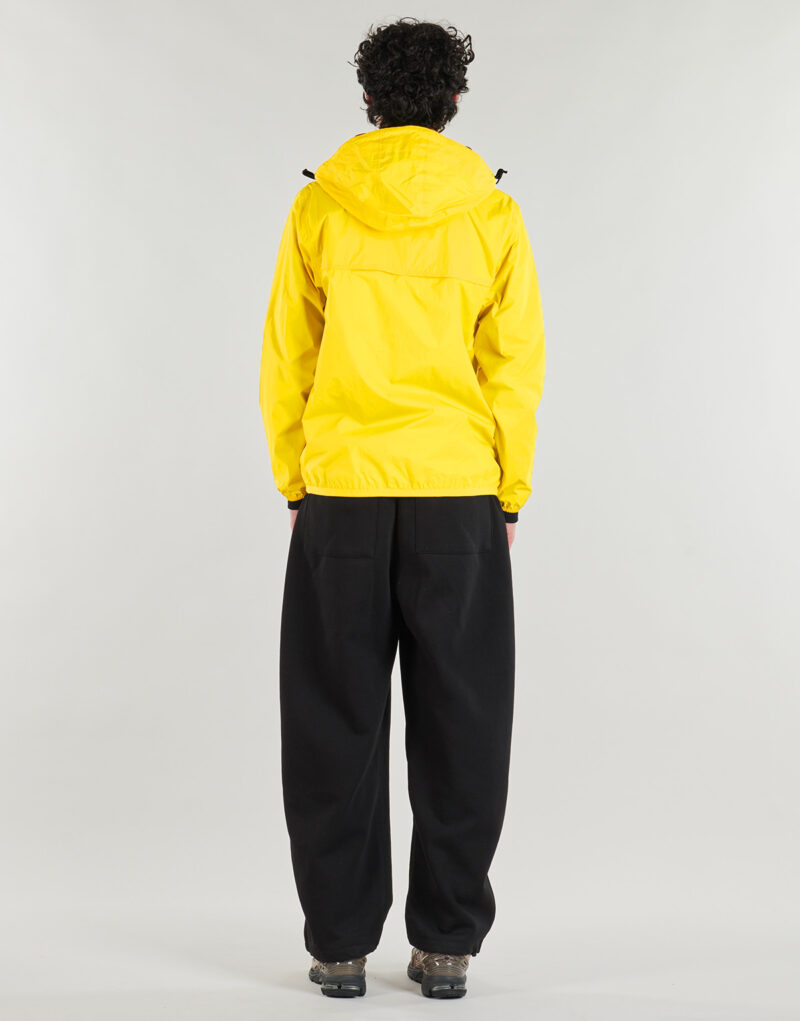 giacca a vento K-Way LE VRAI 4.0 CLAUDE 100% NYLON RECYCLED Giallo giacca a vento Donna - 5