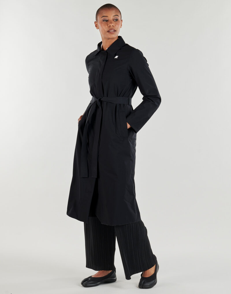 tranch&eacute;e K-Way Trench-coat noir BARBRA STRETCH 2L pour femme - 3