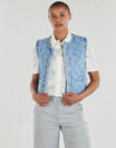 Giacca in jeans Morgan VQUIL Blu Giacche in jeans Donna - 2