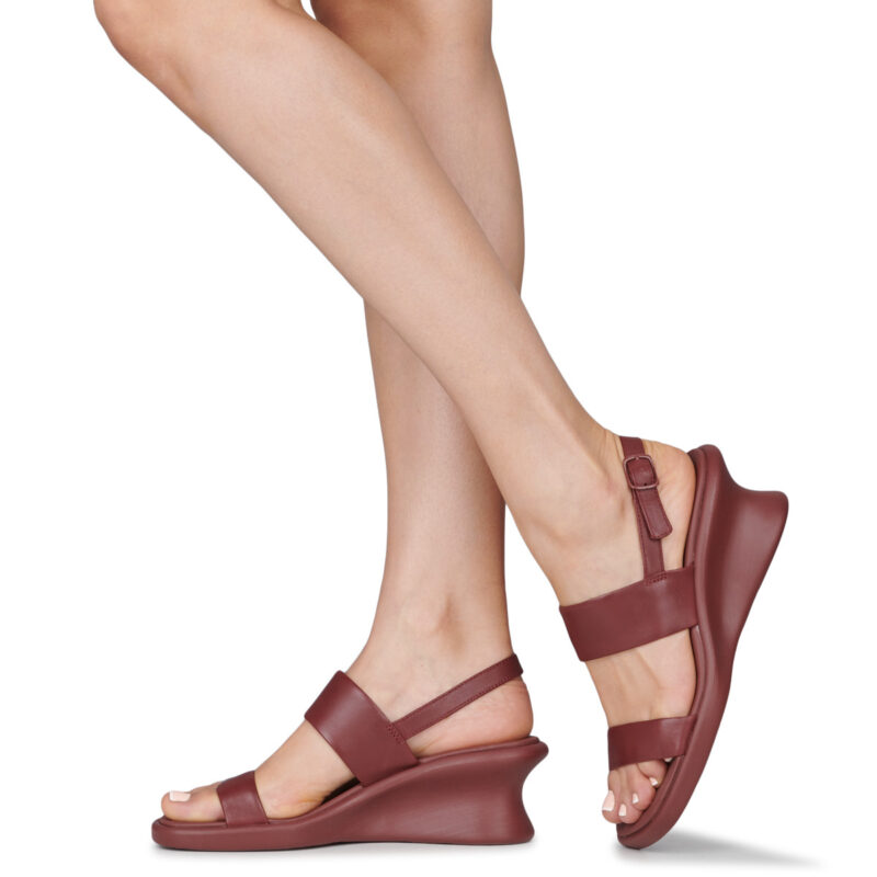 Camper LUSS Rosso Sandali con tacco Donna - 8