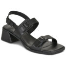 Camper Sandales &agrave; talons noires KOR0 pour femmes - Pointure 1