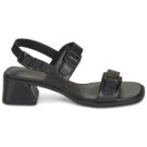 Camper Sandales &agrave; talons noires KOR0 pour femmes - Pointure 2