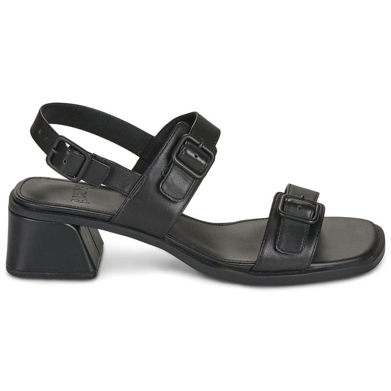 Camper Sandales &agrave; talons noires KOR0 pour femmes - Pointure 2