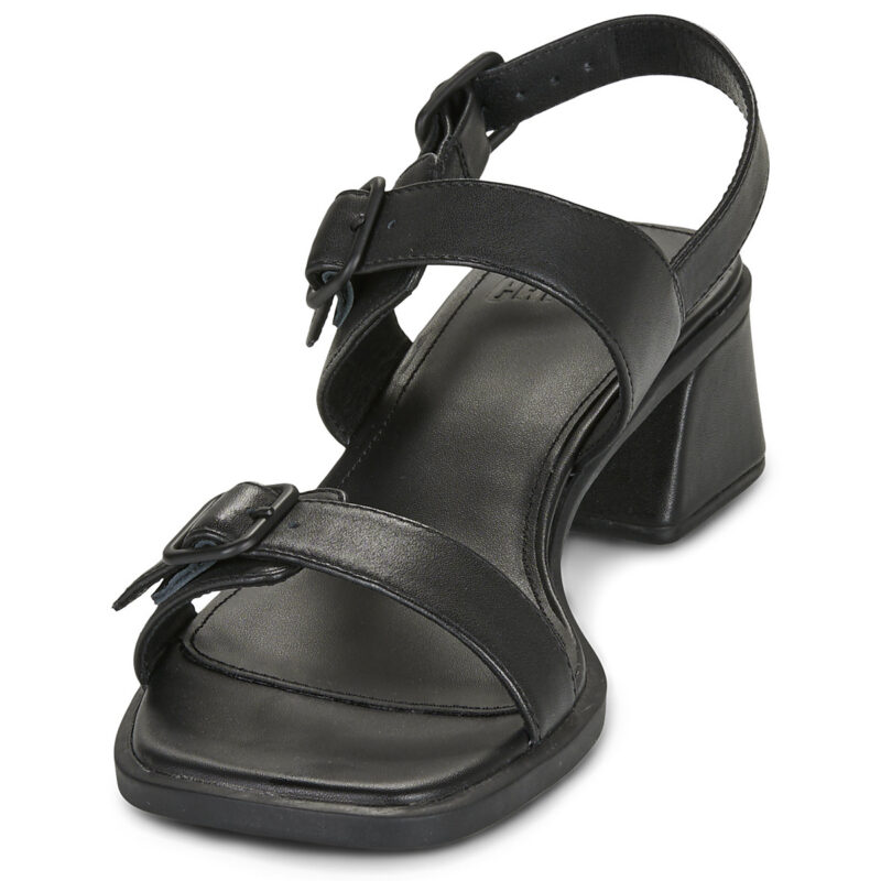 Camper Sandales &agrave; talons noires KOR0 pour femmes - Pointure 3