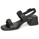 Camper Sandales &agrave; talons noires KOR0 pour femmes - Pointure 4
