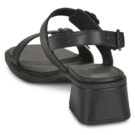 Camper Sandales &agrave; talons noires KOR0 pour femmes - Pointure 5