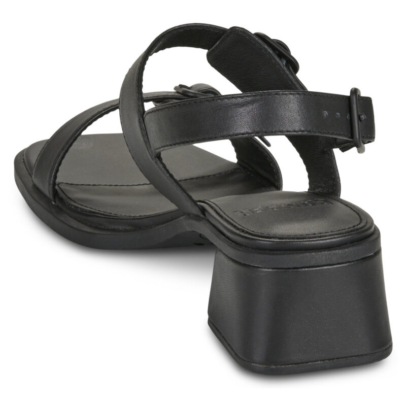 Camper Sandales &agrave; talons noires KOR0 pour femmes - Pointure 5