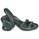 Camper Sandales &agrave; talons noires KBR0 pour femmes - Pointure 2
