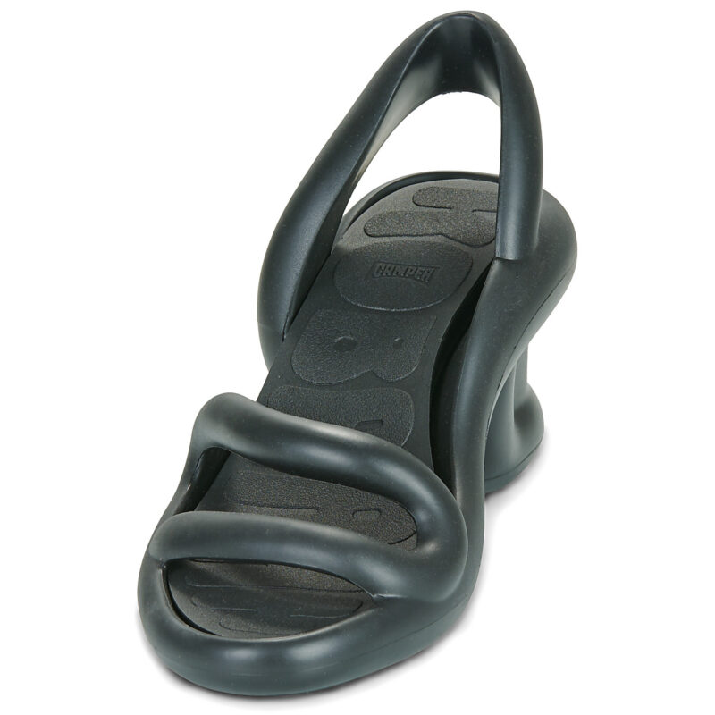 Camper Sandales &agrave; talons noires KBR0 pour femmes - Pointure 3