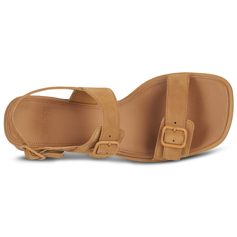 Camper KOR0 Marron Sandales &agrave; talon Femme - 6