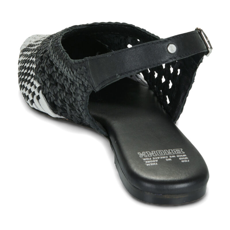 Bronx Amme-Line Nero Sandali bassi Donna - 5