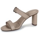 Armani Exchange XW002576 Beige Sandali con tacco Donna - 4
