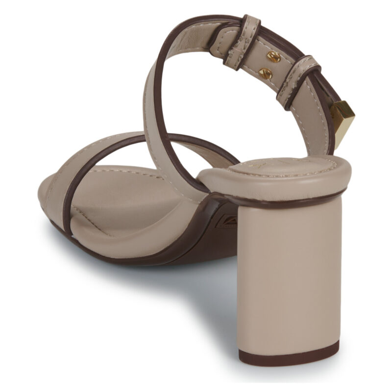 Armani Exchange XW002576 Beige Sandali con tacco Donna - 5