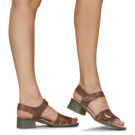 Fly London EBLI Marrone Sandali con tacco Donna - 8