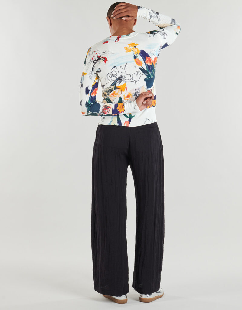 Pullover Desigual NANTES LACROIX Mehrfarbige Damenpullover - 4