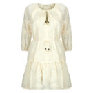 Abito corto Desigual SILVIBOHO Bianco Abiti corti Donna - 1