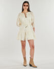Abito corto Desigual SILVIBOHO Bianco Abiti corti Donna - 2