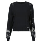 Pullover Desigual MARQUETTE Schwarze Damenpullover - 1