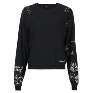 Maglione Desigual MARQUETTE Nero Maglioni Donna