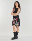 Abito corto Desigual NALA ASIMETRICO Nero Abiti corti Donna - 3
