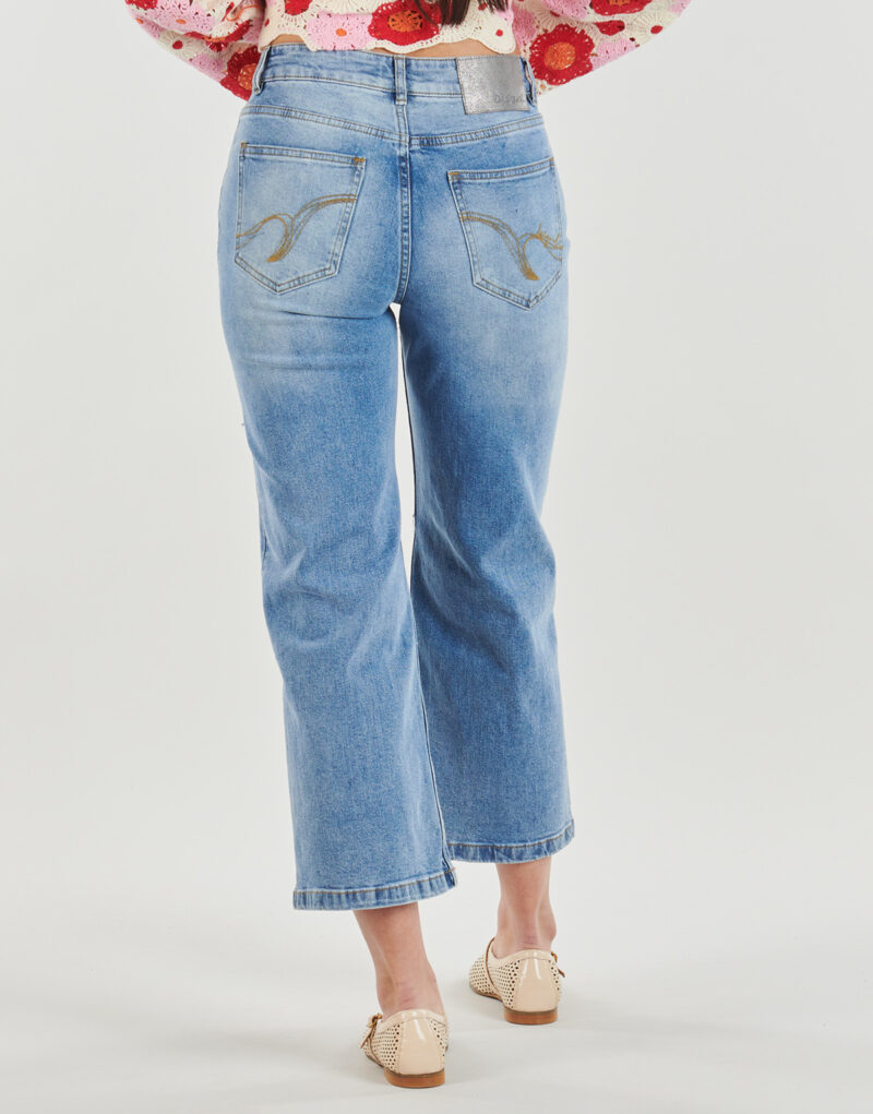 Jeans Desigual LETO Blu - Jeans Donna - 4