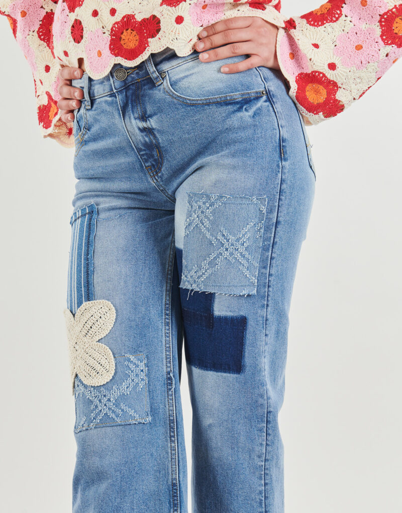 Jeans Desigual LETO Blu - Jeans Donna - 5