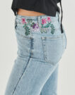 Jeans Desigual FLORA Blu Jeans Donna - 5